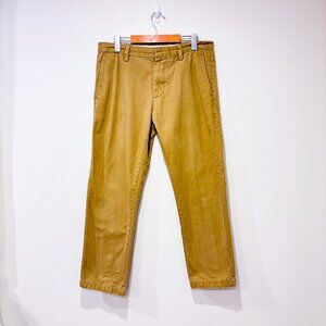 OLD‎ NAVY Beige straight-leg chino pants | Casual minimalist | Size 33x30